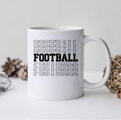 football mug, football coffee and tea gift mug, football gift mug, ball, ball mug, pi
