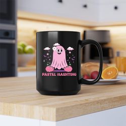 pastel haunting mug, pastel haunting coffee and tea gift mug, pastel haunting, pastel