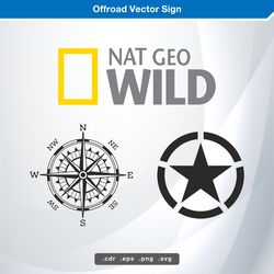 offroad vector sign svg digital vector