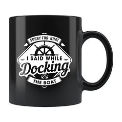 funny boating mug, boating gift, captain mug, captain gift, gift