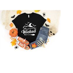 perfectly wicked shirt, halloween shirt, witch hat shirt, halloween spell shirt, halloween party tee