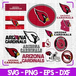 Arizona Cardinals Football Team Svg, Arizona Cardinals Svg,  NFL Teams svg, NFL Svg, Png, Dxf, Instant Download