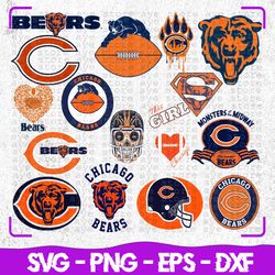 chicago bears football team svg, chicago bears svg, nfl teams svg, n f l teams, nfl svg, football teams svg, png, dxf