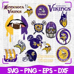 minnesota vikings football team svg, minnesota vikings svg, nfl teams svg, nfl svg, png, dxf instant download