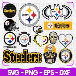 pittsburgh steelers football team svg, pittsburgh steelers svg, nfl teams svg, nfl svg, png, dxf instant download