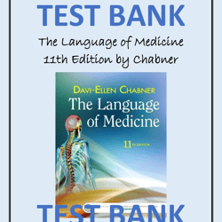 test bank for the language of medicine 11th edition by chabner