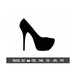 high heel svg, red bottom stiletto heels svg, beauty glamour svg, womens shoes svg,stiletto heels,high heels eps png dxf