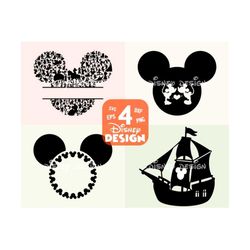 pirate mouse ship svg bundle / cruise ship svg / mama mouse for silhouette and cricut, best day ever svg, gift for her h