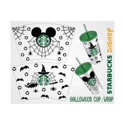 24oz coffee cold cup wrap, halloween cold cup svg, venti cup wrap svg, xmas coffee svg,halloween svg,venti cold cup svg,