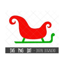 santa sleigh svg, sleigh clipart, christmas sleigh svg clipart, santa sleigh silhouette, santa sleigh cricut silhouette