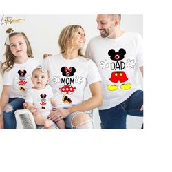 disneyland family shirt, mickey minnie family vacation, disneyworld 2024 shirt, matching family shirts, disney squad shi