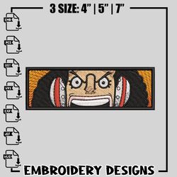 ussop eyes embroidery design, one piece embroidery, logo design, anime design, anime shirt, digital download