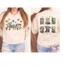 halloween tarot card sweatshirt, trick or treat sweater, halloween disneyland, mickey balloon, mickey and friends hoodie