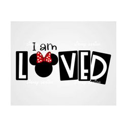 i am loved svg, valentine svg, i love you svg, magic valentine's design, digital cut file, love svg, heart png, mama mou