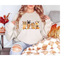 fall pumpkin dog sweatshirt, thanksgiving tshirt, pumpkin spice tee, football season, dog lover groomer, dog mom, fall a