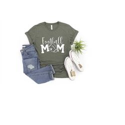football mom shirt, football shirt, game day shirt, football mom tee,football mommy tee, gift for mom, mother's day shir