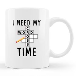 crossword mug, crossword gift, crossword puzzle