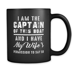 funny captain mug, boating mug, boat gift