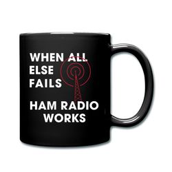 ham radio mug, ham radio gift, radio operator mug