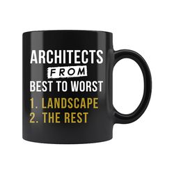 landscape architect mug, landscape architect gift, architect mug
