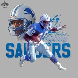 barry sanders sublimation png download