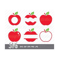 Apple SVG,Apples SVG,Teacher,Fruit,School,Cutting file,Cut file,Cricut,Silhouette,Graphic,Vector,Digital,Instant downloa