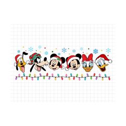 christmas squad, christmas svg png, christmas lights svg, best day ever, character face xmas, christmas friends png file