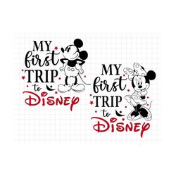 bundle first trip svg, first trip to castle svg, family vacation svg, family trip svg, vacay mode svg, magical kingdom s