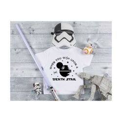 ready to press, when you wish upon a death star, dtf, sublimation, disney, heat transfers, heat press