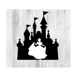 disney cinderella castle decal ,cinderella decal , disney castle sticker , disney castle decal , walt disney  decal