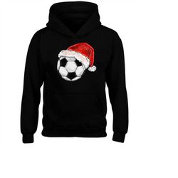 hoodie (5299) football santa hat christmas hoodies sports rudolph reindeer festival gift soccer ball elf costume apparel