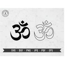 om svg, aum svg, hinduism symbol svg, meditation svg, mantra svg, yoga svg, dxf, png, jpg, pdf, eps, cricut, silhouette,