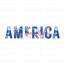 america the beautiful png, retro america png, 4th of july png, america png, patriotic png, sublimation design - png  jpe