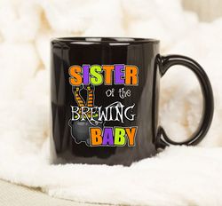 sister of brewing baby mug, halloween mug