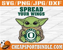 spread your wings baby yoda svg, spread your wings svg, n c a a teams svg, n c a a svg, png, dxf, eps, instant download