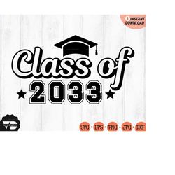 class of 2033 svg, grow with me svg, class of 2033 handprint svg, first day of school svg, back to school svg, kindergar