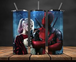 harley quinn tumbler wrap, harley quinn tumbler 20oz png,harley quinn tumbler 04