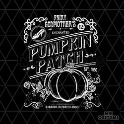 fairy godmothers enchanted pumpkin patch svg cricut file