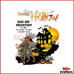 sleepy hollow halloween dead and breakfast png download