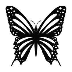 butterfly silhouette svg, png, jpg files. digital download