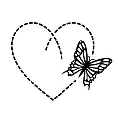 butterfly silhouette svg, png, jpg files. butterfly with path. digital download.