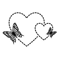 butterfly silhouette svg, png, jpg files. butterfly with path. digital download.