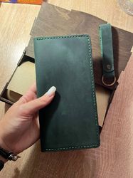 handmade leather wallet for men exclusive unique free shipping
