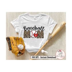 baseball mom png for mothers day png personalization baseball png game day png leopard baseball png baseball png for sub
