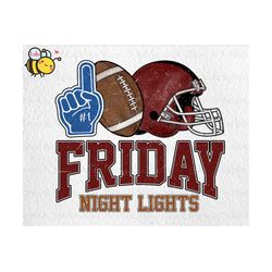 friday night lights distressed football png, game day football, football season png, trendy football vibes png, retro sp