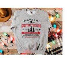 Griswold & Co Sweatshirt, Christmas Tree Farm Shirt, Christmas Shirt, Family Vacation Shirt, Family Christmas Tee, Grisw