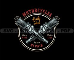 Motorcycle svg logo, Motorbike SVG PNG, Harley Logo, Skull SVG Files, Motorcycle Tshirt Design, Digital Download 163