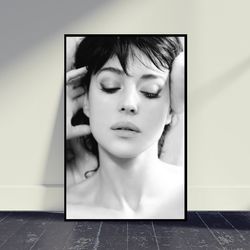 monica bellucci sexy model poster, living room decor, home decor, art poster for gift.jpg