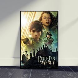 peter pan & wendy 2023 poster movie print, wall art, room decor, home decor, art poster for gift, living room decor.jpg