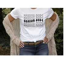 Senior 2024 Shirt, Senior 2024 Gift Shirt, Senior 2024 Retro Shirt, Graduation Class Shirt, 2024 Grad Gift Shirt, Gradua